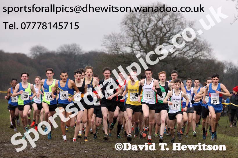 Mens under-20s Northern Cross Country, Knowsley Safari Park. Photo: David T. Hewitson/Sports for All Pics